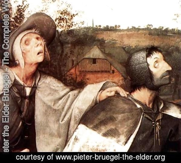Pieter the Elder Bruegel - The Parable of the Blind Leading the Blind (detail)