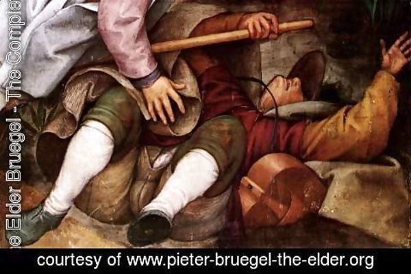 Pieter the Elder Bruegel - The Parable of the Blind Leading the Blind (detail) 5