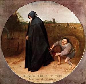 Pieter the Elder Bruegel - The Misanthrope
