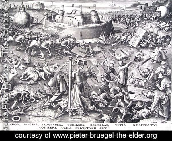 Pieter the Elder Bruegel - Courage