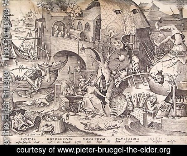 Pieter the Elder Bruegel - Envy