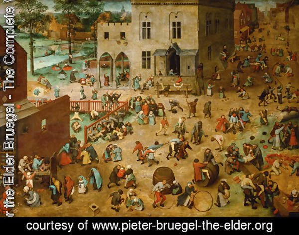 Pieter the Elder Bruegel - Children's Games 1559-60