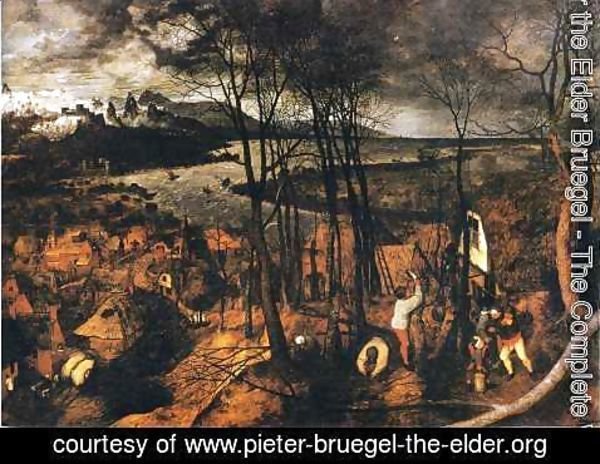 Pieter the Elder Bruegel - Gloomy Day 1565