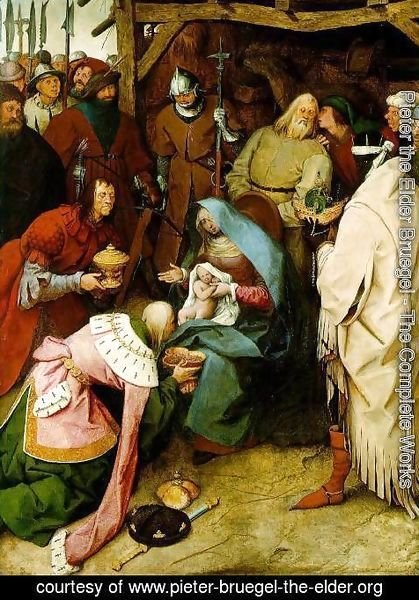 Pieter the Elder Bruegel - The Adoration of the Kings 1564