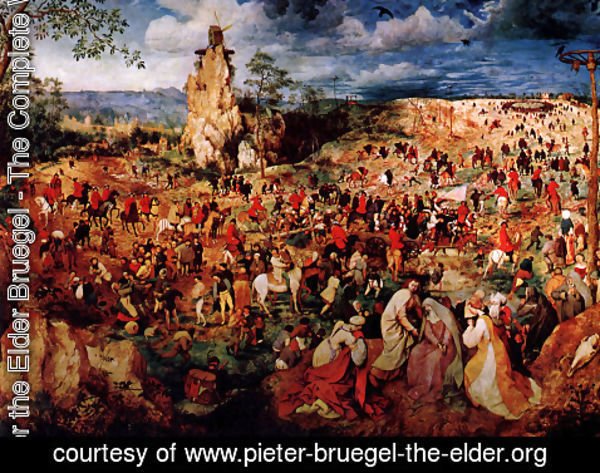 Pieter the Elder Bruegel - The Procession To Calvary
