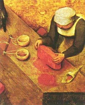 Pieter the Elder Bruegel - Children's Games (detail 13) 1559-60