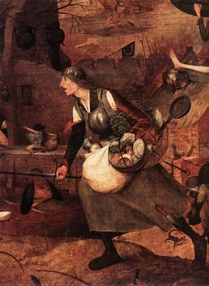 Pieter the Elder Bruegel - Dulle Griet (detail 2) c. 1562