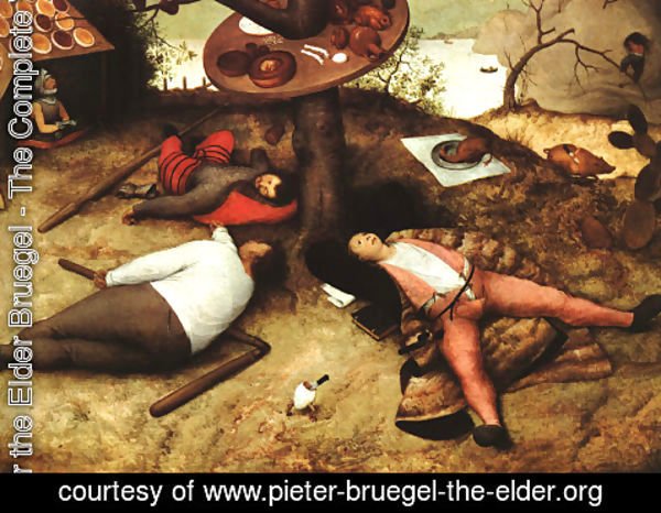 Pieter the Elder Bruegel - The Land of Cockayne 1567