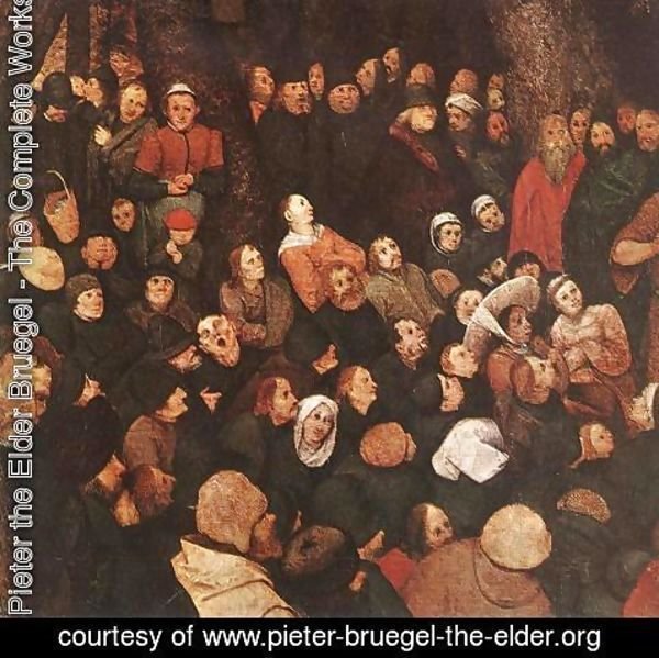Pieter the Elder Bruegel - The Sermon of St John the Baptist (detail 5) 1566