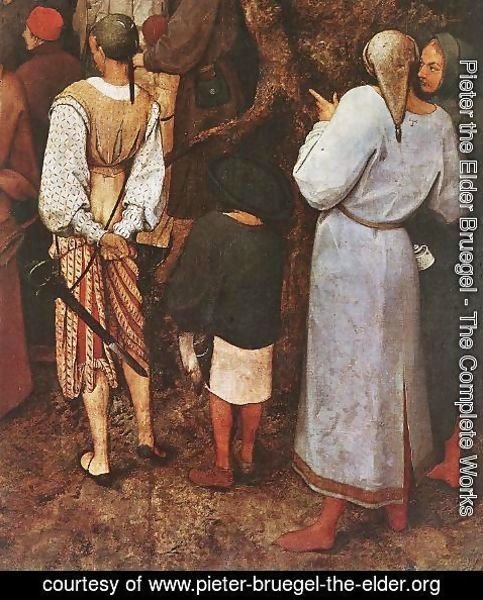 Pieter the Elder Bruegel - The Sermon of St John the Baptist (detail 6) 1566