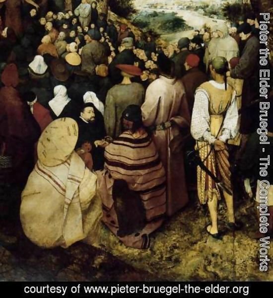 Pieter the Elder Bruegel - The Sermon of St John the Baptist (detail 7) 1566